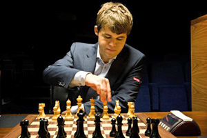 Carlsen & the World Chess Set